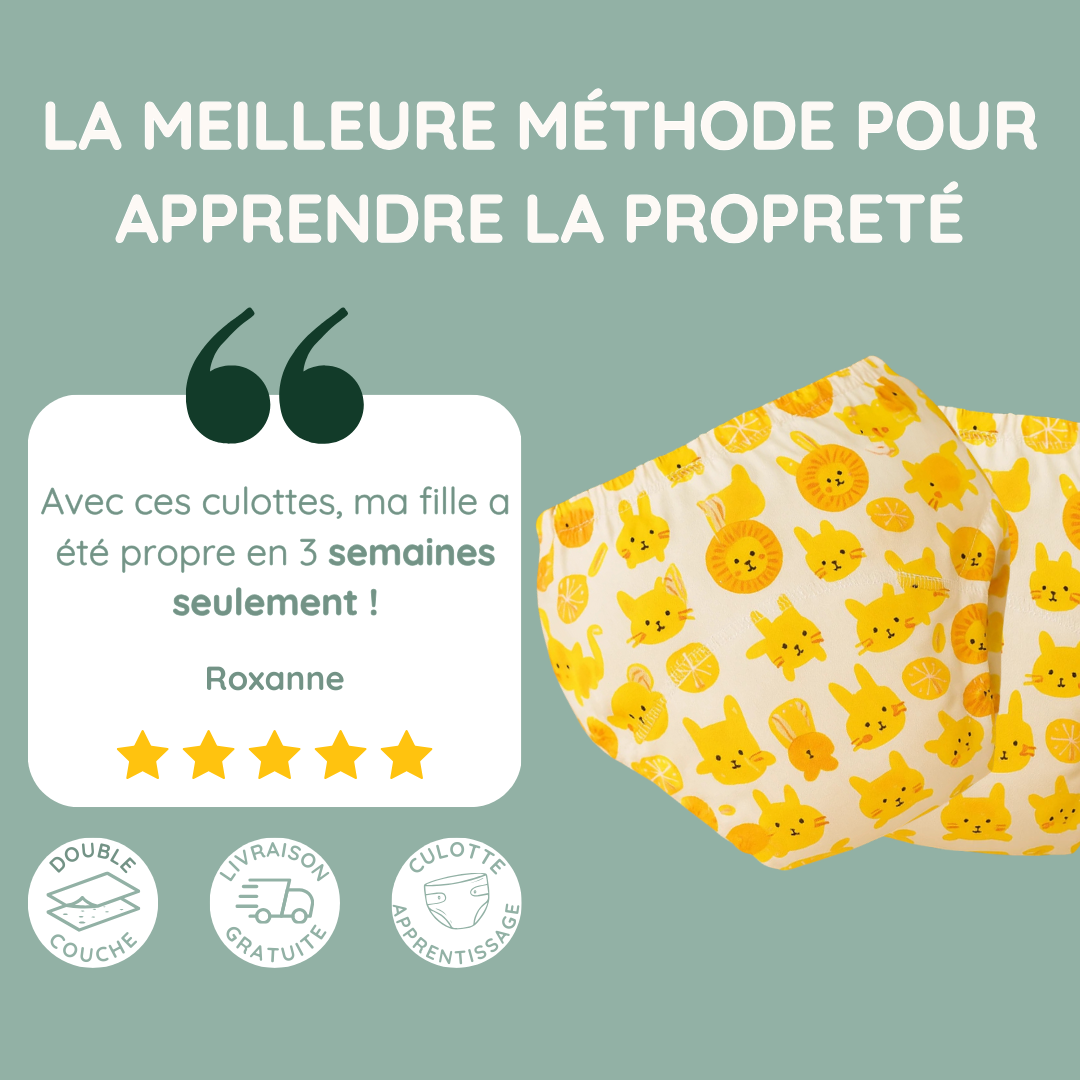Culotte d'apprentissage de la propreté