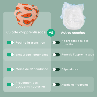Culotte d'apprentissage de la propreté